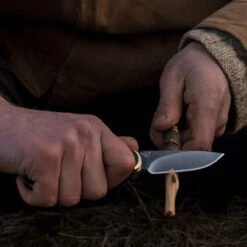 Buck Knives Buck 113 Ranger Skinner - Ebony Wood (3.1" Satin) Blk Sheath 0113BRS -Knife Haven Shop 0113BRS B 12 08942.1637092520