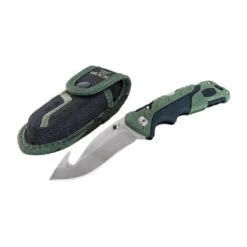 Buck Knives Buck Pursuit Large Guthook Green GFN Lockback Knife -Knife Haven Shop 0660GRG B 2 76762.1629237548
