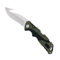 Buck Knives Buck Pursuit Large Guthook Green GFN Lockback Knife