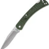 Buck Knives Buck 112 Slim Ranger Select Lock Back BU112ODS2, 3" 420HC Plain Blade, O.D. Green Nylon Handle