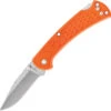 Buck Knives Buck 112 Slim Ranger Select Lock Back, 3" 420HC Plain Blade, Blaze Orange Nylon Handle