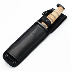 Buck Knives Buck 119BRS1 Brahma, 6" 420HC Plain Blade, Leather/Micarta Handle -Knife Haven Shop 119brs1.2 79559.1566585925