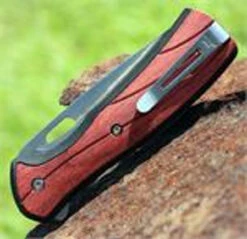 Buck Knives Buck 346RWS Vantage Avid, 3.25" 420HC Plain Blade, Rosewood Dymondwood Handle -Knife Haven Shop 346rws.1 52046.1566585912