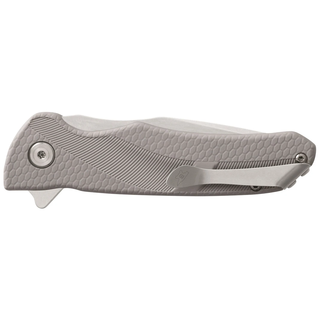 Buck Knives Buck Grey Sprint Select Flipper Knife, Stonewash Blade 2 Buck Knives Buck Grey Sprint Select Flipper Knife, Stonewash Blade - Image 2
