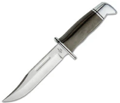 Buck Knives 119 Special Pro Fixed Blade 119GRS1, 6" CPM-S35VN Satin Plain Blade, Green Canvas Micarta Handle