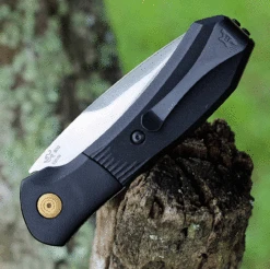 Buck Knives Buck Paradigm Shift Automatic 591BKS, 3" S35VN Drop Point Blade, Black G-10 Handle -Knife Haven Shop BU591BKS.3 24771.1626798206