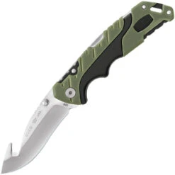 Buck Knives Buck 660 Large Pursuit - Green GRN (3.5" 420HC Guthook) 12256