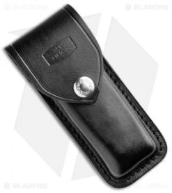 Buck Knives Buck 110 Automatic Lockback Knife Ebony (3.75" Satin) -Knife Haven Shop Buck 110 Auto LB Ebony Dymondwood Satin 0110BRSA BHQ 51274 jr sheath