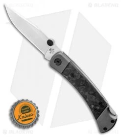 Buck Knives Buck 110 Folding Hunter Lockback Knife Marble CF (3.75" Satin) 0110CFSLE1 -Knife Haven Shop Buck 110 Folding Hunter Lockback Knife Marble CF 3.75 Satin 0110CFSLE1 BHQ 120500 LS Bottlecap