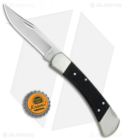 Buck Knives Buck 110 Folding Hunter Pro Lockback Knife Black G-10 (3.75" Satin) 0110BKSNS1 5 Buck Knives Buck 110 Folding Hunter Pro Lockback Knife Black G-10 (3.75" Satin) 0110BKSNS1 - Image 5