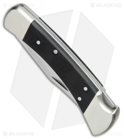 Buck Knives Buck 110 Folding Hunter Pro Lockback Knife Black G-10 (3.75" Satin) 0110BKSNS1 2 Buck Knives Buck 110 Folding Hunter Pro Lockback Knife Black G-10 (3.75" Satin) 0110BKSNS1 - Image 2