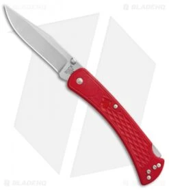 Buck Knives Buck 110 Slim Select Lockback Knife Red GFN (3.75" Satin)