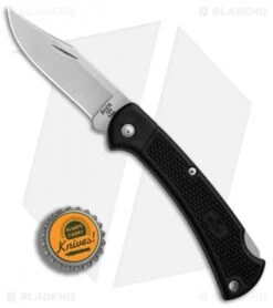 Buck Knives Buck 112 Ranger LT Lockback Folding Knife Black (3" Satin) -Knife Haven Shop Buck 112 Ranger LT Black satin BHQ 88747 er bottlecap