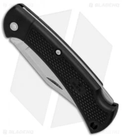 Buck Knives Buck 112 Ranger LT Lockback Folding Knife Black (3" Satin) -Knife Haven Shop Buck 112 Ranger LT Black satin BHQ 88747 er spine