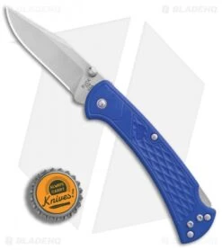 Buck Knives Buck 112 Slim Select Lockback Knife Blue GFN (3" Satin) -Knife Haven Shop Buck 112 Ranger Slim Select Blue GFN Satin BHQ 88730 er bottlecap