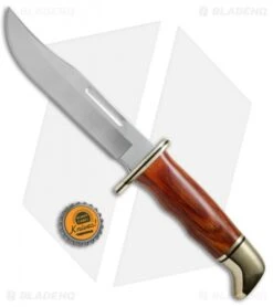 Buck Knives Buck 119 Fixed Blade Knife Cocobolo (6" Satin) 0119FAM01 -Knife Haven Shop Buck 119 Special Cocobolo BU119BR BHQ 41185 jr bottlecap
