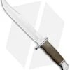 Buck Knives Buck 120 General Pro Bowie Knife Green Micarta (7.34" Satin) 0120GRS1-B