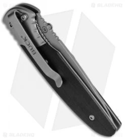 Buck Knives Buck 300 Glacier Liner Lock Knife Black G-10 (3.125" Bead Blast) -Knife Haven Shop Buck 300 Glacier LL Black G 10 BB 0300BKS B BHQ 51757 jr side