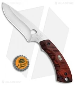 Buck Knives Buck 536 Open Season Skinner Fixed Blade Knife Red Wood (4.5" Satin) 0536RWS -Knife Haven Shop Buck 536 Open Season Skinner Red Wood Satin BHQ 79550 jr bottlecap