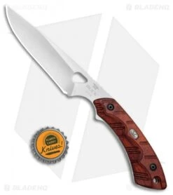 Buck Knives Buck 538 Open Season Small Game Fixed Blade Red Wood (4.25" Satin) 0538RWS -Knife Haven Shop Buck 538 Open Season Small Game Fixed Blade Red Wood Satin 0538RWS BHQ 79553 jr bottlecap