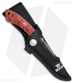 Buck Knives Buck 538 Open Season Small Game Fixed Blade Red Wood (4.25" Satin) 0538RWS -Knife Haven Shop Buck 538 Open Season Small Game Fixed Blade Red Wood Satin 0538RWS BHQ 79553 jr sheath