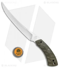 Buck Knives Buck 541 Open Season Boning Knife Fixed Blade OD Green Micarta (4.25" Satin) -Knife Haven Shop Buck 541 Open Season Boning Knife OD Green Micarta BHQ 79555 jr bottlecap