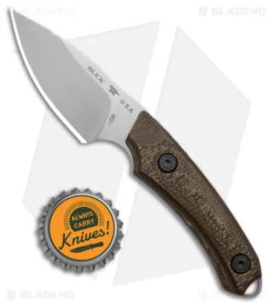 Buck Knives Buck 662 Alpha Scout Fixed Blade Knife Richlite (2.8" Satin) 0662BRS -Knife Haven Shop Buck 662 Alpha Scout Fixed Blade Richlite Satin BHQ 179300 jr bottlecap