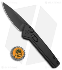 Buck Knives Buck 838 Deploy Blackout Automatic Knife Black Alum (3.25" Black) 0838BKS -Knife Haven Shop Buck 838 Deploy Blackout Auto Black Black BHQ 179305 jr bottlecap