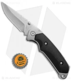 Buck Knives Buck Alpha Hunter Liner Lock Folding Knife (3.25" Satin) B279-BK-0 -Knife Haven Shop Buck Alpha Hunter LL Satin BU279BK BHQ 41240 jr bottlecap
