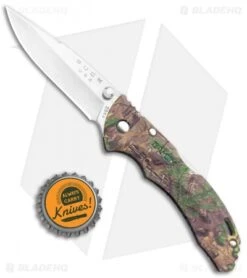 Buck Knives Buck Bantam BBW Lockback Knife Realtree Xtra Green Camo (2.75" Satin) 0284CMS20 -Knife Haven Shop Buck Bantam BBW LB Realtree Xtra Green Camo Satin 0284CMS20 BHQ 106691 jr bottlecap