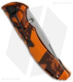 Buck Knives Buck Bantam BHW Lockback Knife Mossy Oak Blaze Camo (3.625" Satin) 0286CMS9 -Knife Haven Shop Buck Bantam BLW Mossy Oak Camo Blaze 0286CMS9 B CA . 3897 BHQ 12364 jr side
