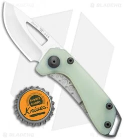Buck Knives Buck Budgie Frame Lock Knife Natural G-10 (2" Satin) -Knife Haven Shop Buck Budgie FL Natural G 10 Satin BHQ 120596 jr bottlecap