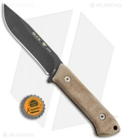 Buck Knives Buck Compadre Camp Knife Natural Canvas Micarta (4.5" Black) 0104BRS1 -Knife Haven Shop Buck Compadre Camp Knife Natural Canvas Micarta Black 0104BRS1 BHQ 92983 jr bottlecap