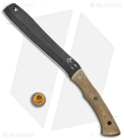 Buck Knives Buck Compadre Froe Chopper Natural Canvas Micarta (9.5" Black) 0108BRS1 -Knife Haven Shop Buck Compadre Froe Chopper Natural Canvas Micarta Black 0108BRS1 BHQ 92985 jr bottlecap
