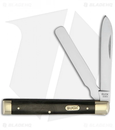 Buck Knives Buck 12623 Doctor's Folding Knife Black Bone (2.8" Spear Point/Spatula) 1 Buck Knives Buck 12623 Doctor's Folding Knife Black Bone (2.8" Spear Point/Spatula)