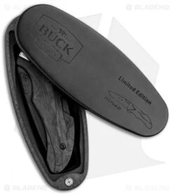 Buck Knives Buck Fluid X1 Legacy Collection L.E. Lockback Knife Marble CF (3" Black) -Knife Haven Shop Buck Fluid X1 LTD 0289CFSLE BHQ 83124 jr box