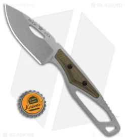 Buck Knives 630 Paklite 2.0 Hide Pro Fixed Blade Knife OD Green (2.75" SW) -Knife Haven Shop Buck Knives 630 Paklite 2 Hide Pro FBK OD Green 2in SW BHQ 180256 td size