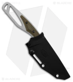 Buck Knives 631 Paklite 2.0 Field Pro Fixed Blade OD Green (4" Stonewash) -Knife Haven Shop Buck Knives 631 Paklite 2 Field Pro FBK OD Green 4 in SW BHQ 180259 td sheath