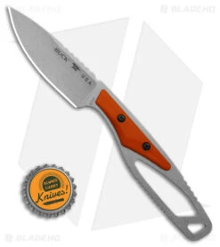 Buck Knives 635 Paklite 2.0 Cape Select Fixed Blade Knife Orange (2.87" SW) -Knife Haven Shop Buck Knives 635 Paklite 2 Cape Select FBK Orange 2in Satin BHQ 180263 td size