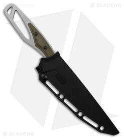 Buck Knives Paklite 2.0 Processor Pro Fixed Blade Knife OD Green (5.25" SW) -Knife Haven Shop Buck Knives Paklite 2 Processor Pro FBK OD Green 5in SW BHQ 180265 td sheath