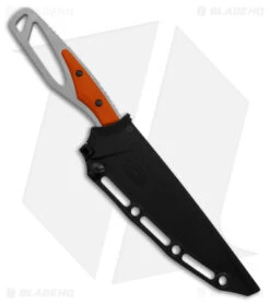 Buck Knives Paklite 2.0 Processor Select Fixed Blade Knife Orange (5.25" SW) -Knife Haven Shop Buck Knives Paklite 2 Processor Select FBK Orange 5in Satin BHQ 180266 td sheath