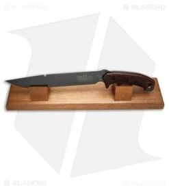 Buck Knives Buck Limited Edition Hoodlum Fixed Blade Cocobolo (10" Black Polish) 0060CCSLE-B -Knife Haven Shop Buck Limited Edition Hoodlum cocobolo black polish BHQ 41386 er stand