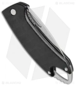 Buck Knives Buck Lumina LED Liner Lock Knife Smoke (3" Satin Serr) -Knife Haven Shop Buck Lumina LED LL Smoke Satin Serr BUCK 777 SMK 0 BHQ 71290 jr side