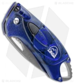 Buck Knives Buck Lumina LED Liner Lock Knife Translucent Blue (3" Satin Serr) -Knife Haven Shop Buck Lumina LED LL Translucent Blue Satin Serr B777 BL 0 BHQ 71288 jr flashlight