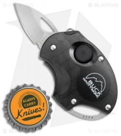 Buck Knives Buck Metro Knife W/ LED Black Smoke (1.1" Satin) B758-SMK-0 -Knife Haven Shop Buck Metro LED Black Smoke Satin B 758 SMK BHQ 71297 jr bottlecap