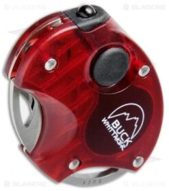 Buck Knives Buck Metro Knife W/ LED Red (1.1" Satin) B758-RD-0 -Knife Haven Shop Buck Metro LED Red Satin B758 RD BHQ 71299 jr flashlight