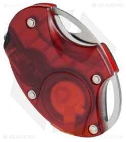 Buck Knives Buck Metro Knife W/ LED Red (1.1" Satin) B758-RD-0 -Knife Haven Shop Buck Metro LED Red Satin B758 RD BHQ 71299 jr side