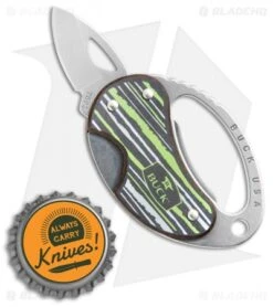 Buck Knives Buck Metro Liner Lock Knife Paperstone (1.1" Satin) 759GYS-B -Knife Haven Shop Buck Metro LL Paperstone Satin 0759GYS B BHQ 71298 jr bottlecap