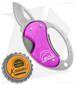 Buck Knives Buck Metro Liner Lock Knife Purple (1.125" Satin) B759-PLW-0 -Knife Haven Shop Buck Metro LL Purple Satin B759 PLW BHQ 71301 jr bottlecap