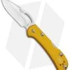 Buck Knives Buck Mini SpitFire Lockback Knife Yellow (2.75" Satin) 0726YWS